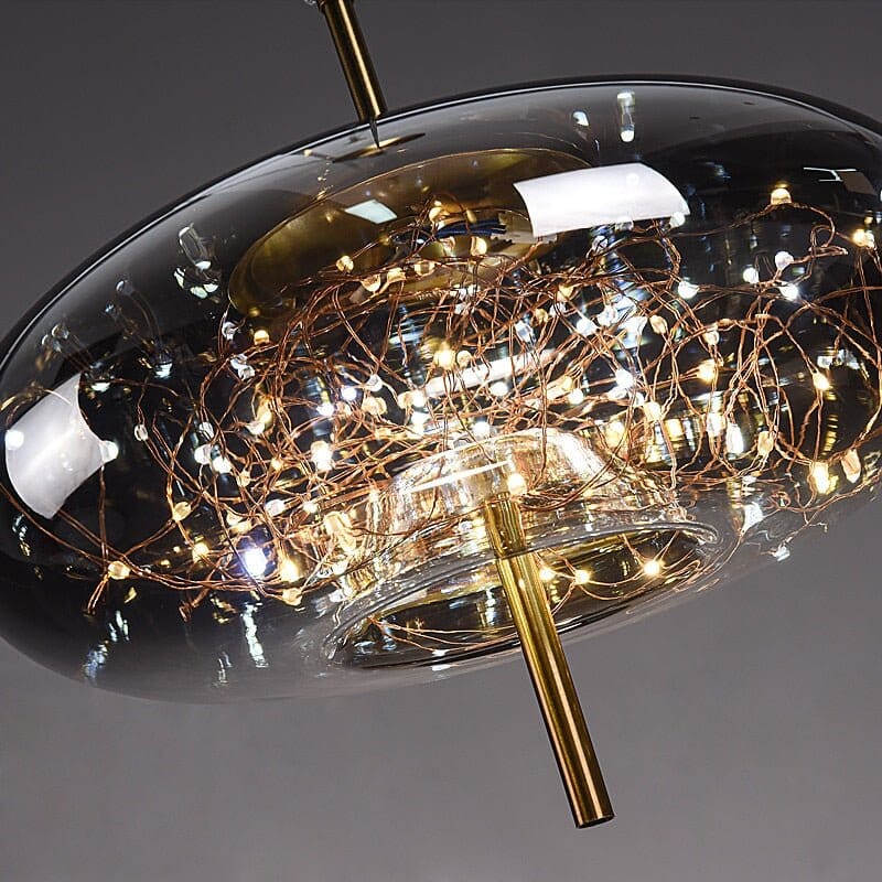 Suspension en verre Starlight