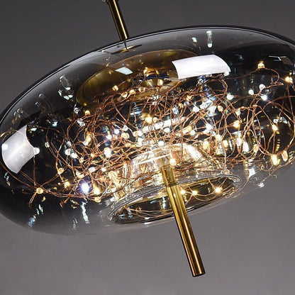 Suspension en verre Starlight