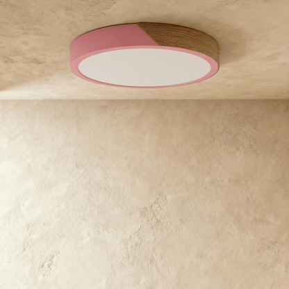 Rosvella Luminaire de plafond scandinave en bois