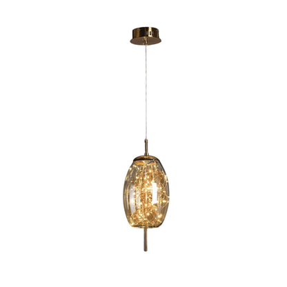 Suspension en verre Starlight