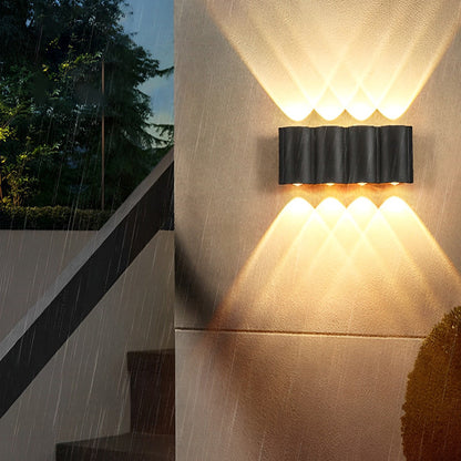 Applique murale extérieure à LED Wave