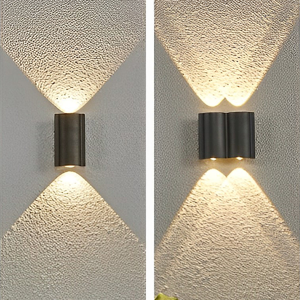Applique murale extérieure à LED Wave