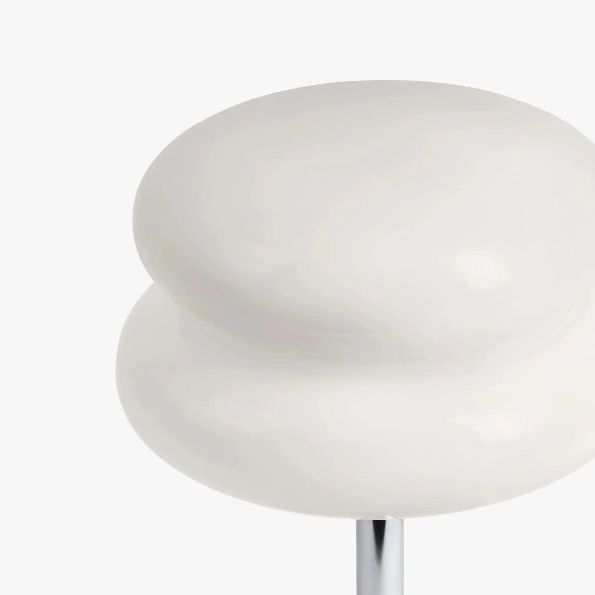 Lampe de table en verre mid-century Lyrensa