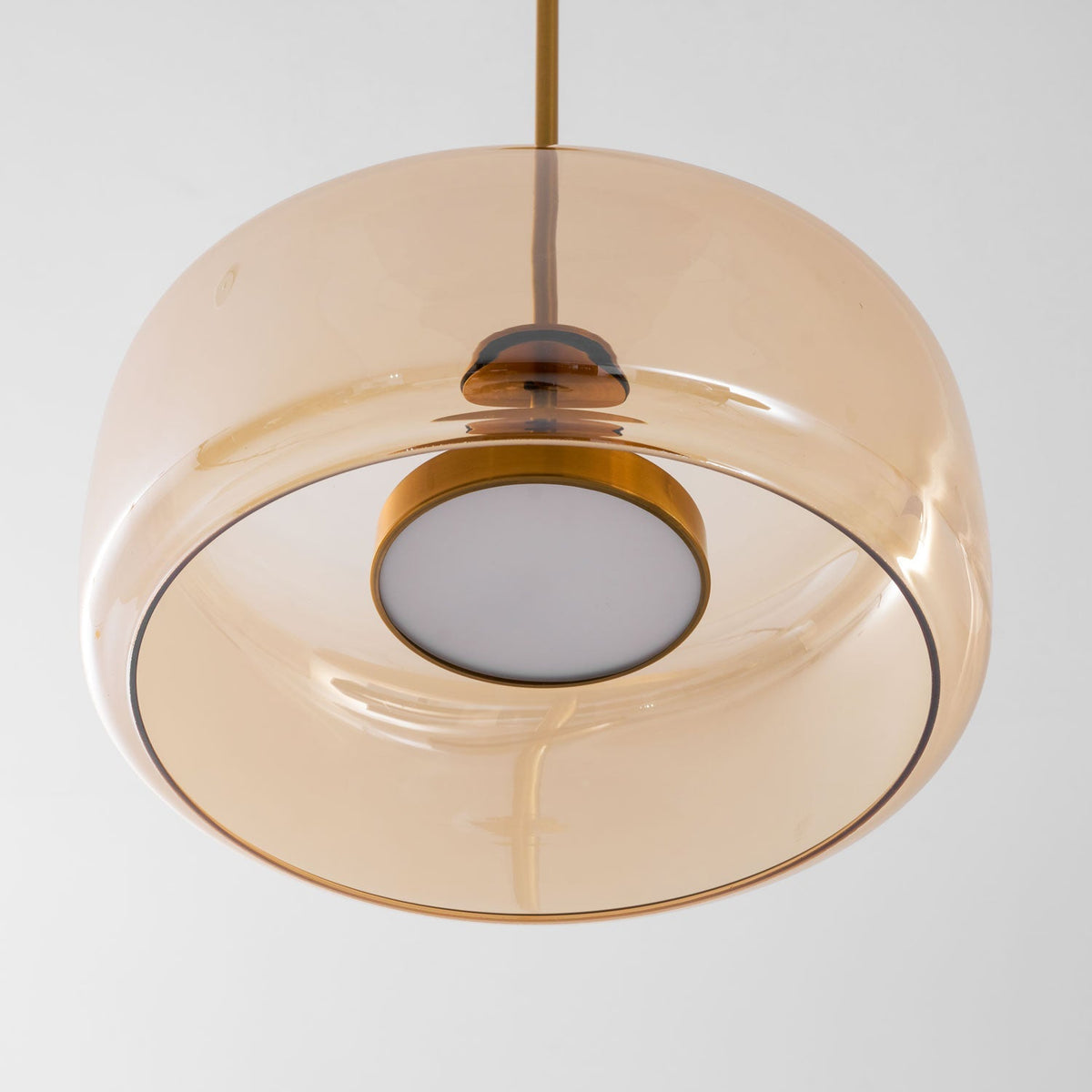 Suspension en verre soufflé moderne Glavira