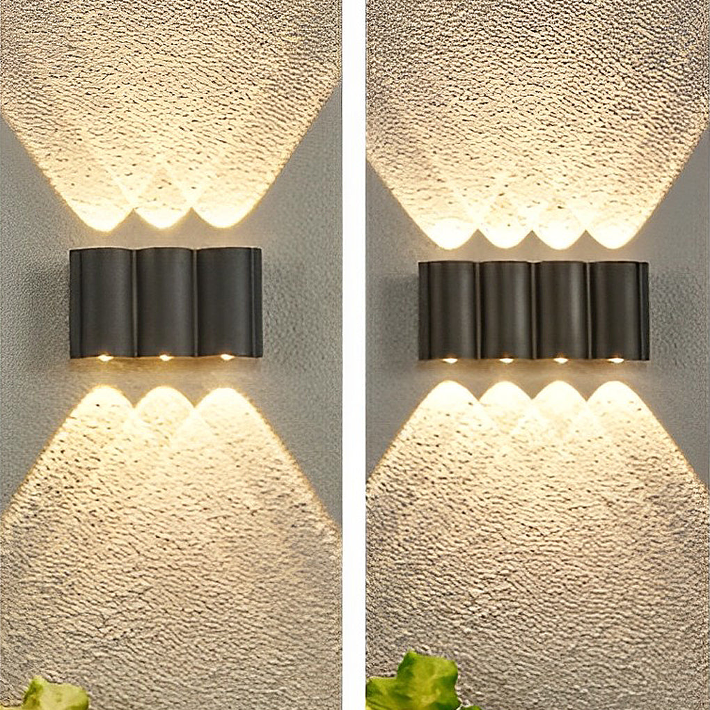 Applique murale extérieure à LED Wave