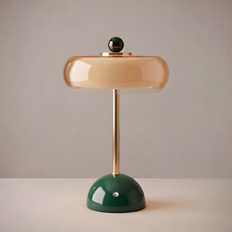 Lampe de table Calvento en verre Art déco