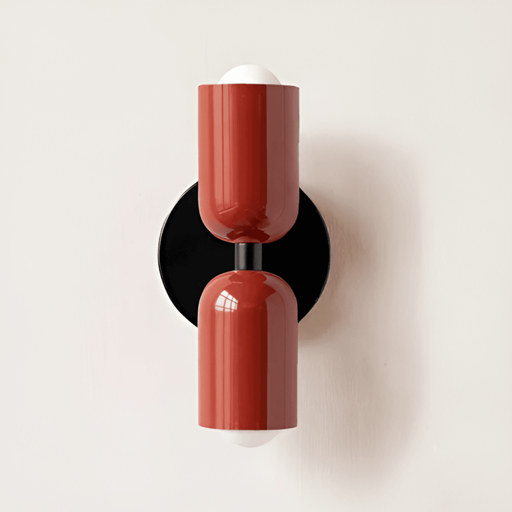 Applique murale capsule en fer de style Bauhaus Miravel