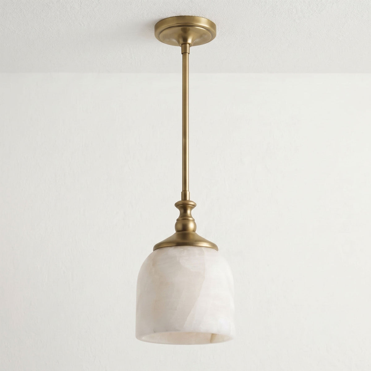 Suspension cloche en albâtre