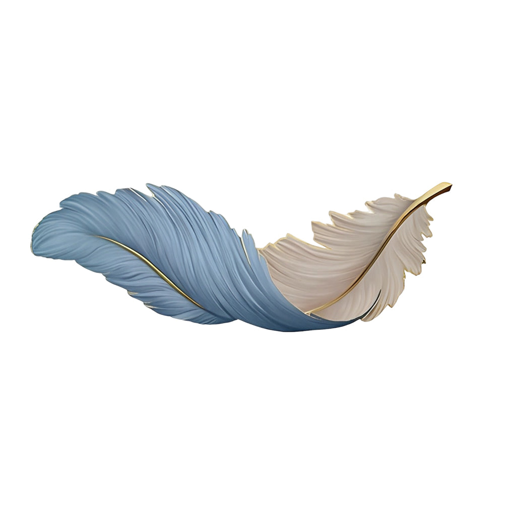 Applique murale LED Plume sculptée