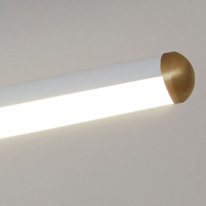 Plafonnier linéaire minimaliste en métal Filara
