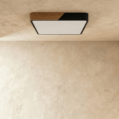 Rosvella Luminaire de plafond scandinave en bois