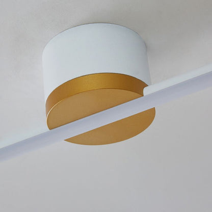 Plafonnier linéaire minimaliste en métal Filara