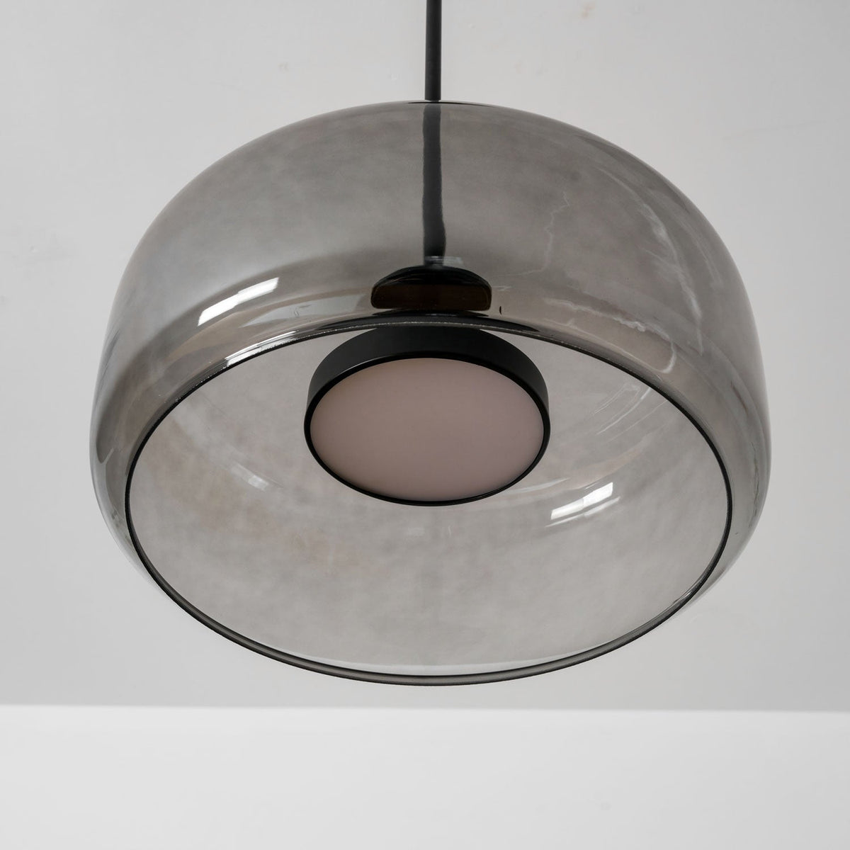 Suspension en verre soufflé moderne Glavira