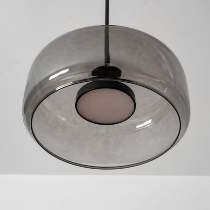 Suspension en verre soufflé moderne Glavira