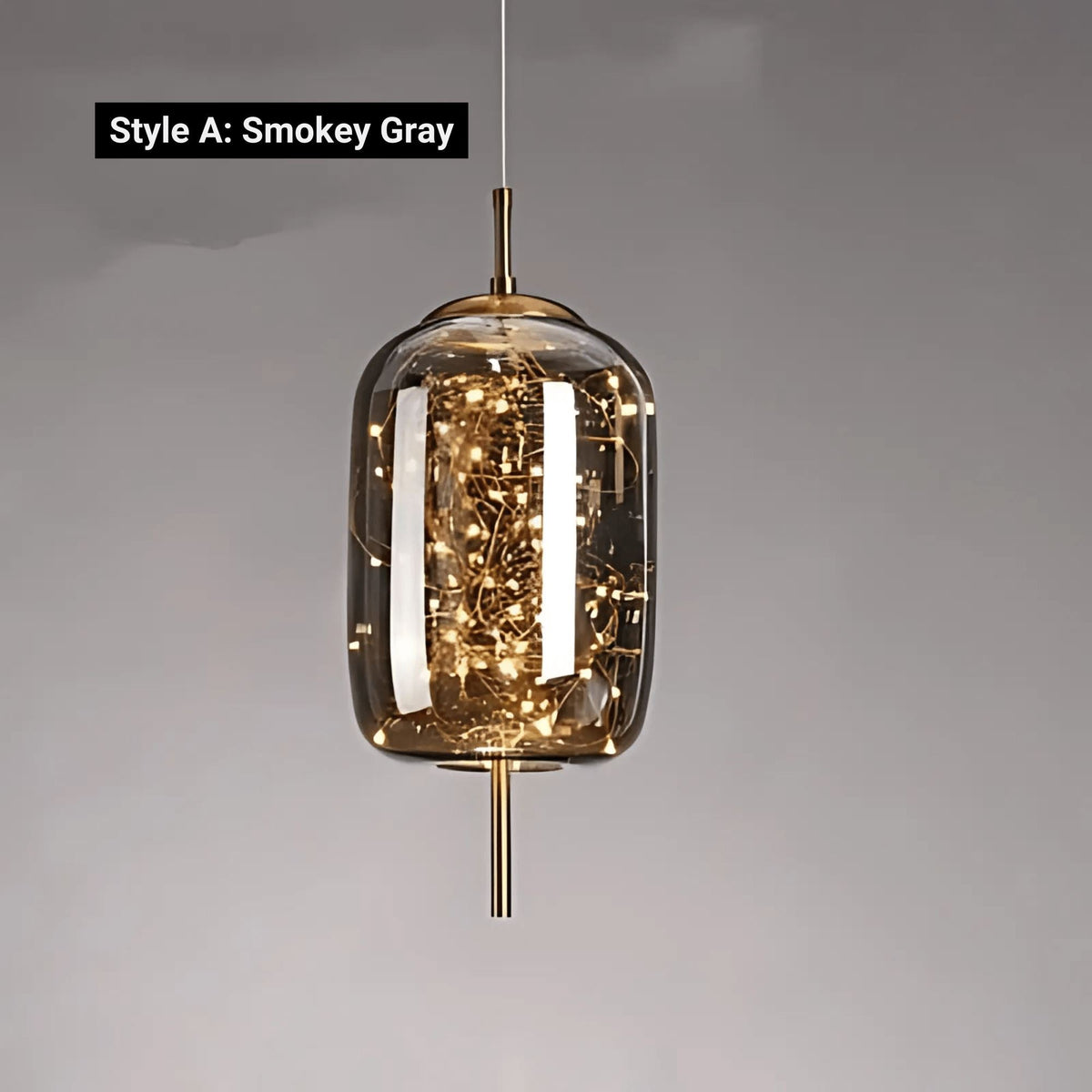 Suspension en verre Starlight