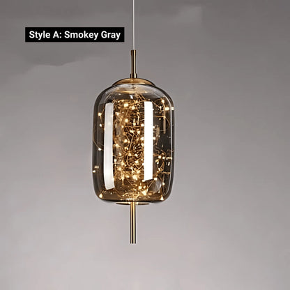 Suspension en verre Starlight