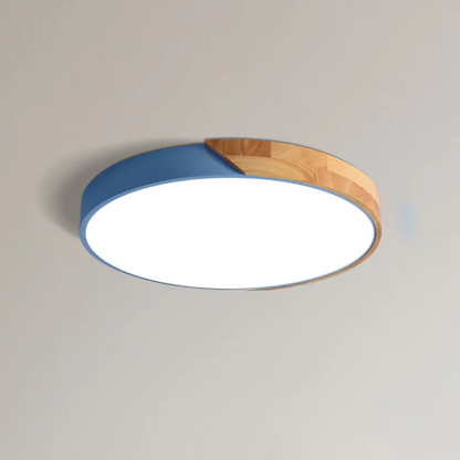 Plafonnier en bois scandinave Skalvi