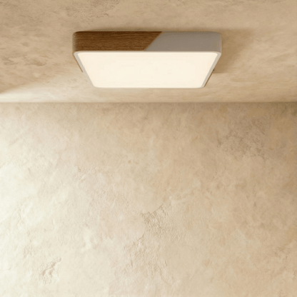 Rosvella Luminaire de plafond scandinave en bois