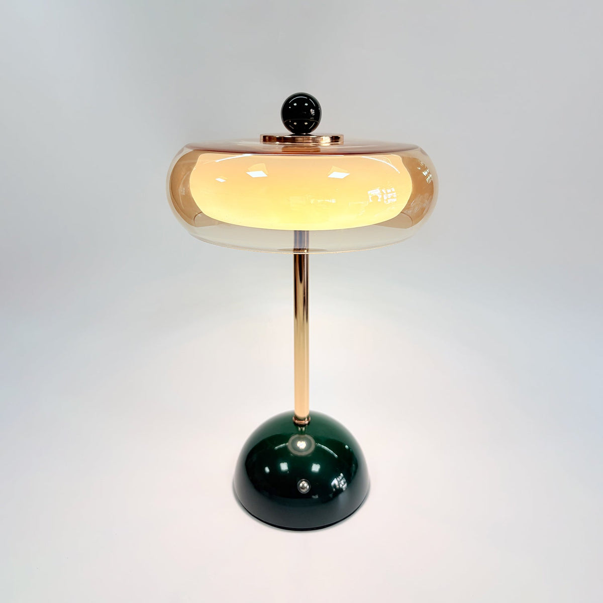 Lampe de table Calvento en verre Art déco
