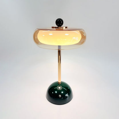 Lampe de table Calvento en verre Art déco