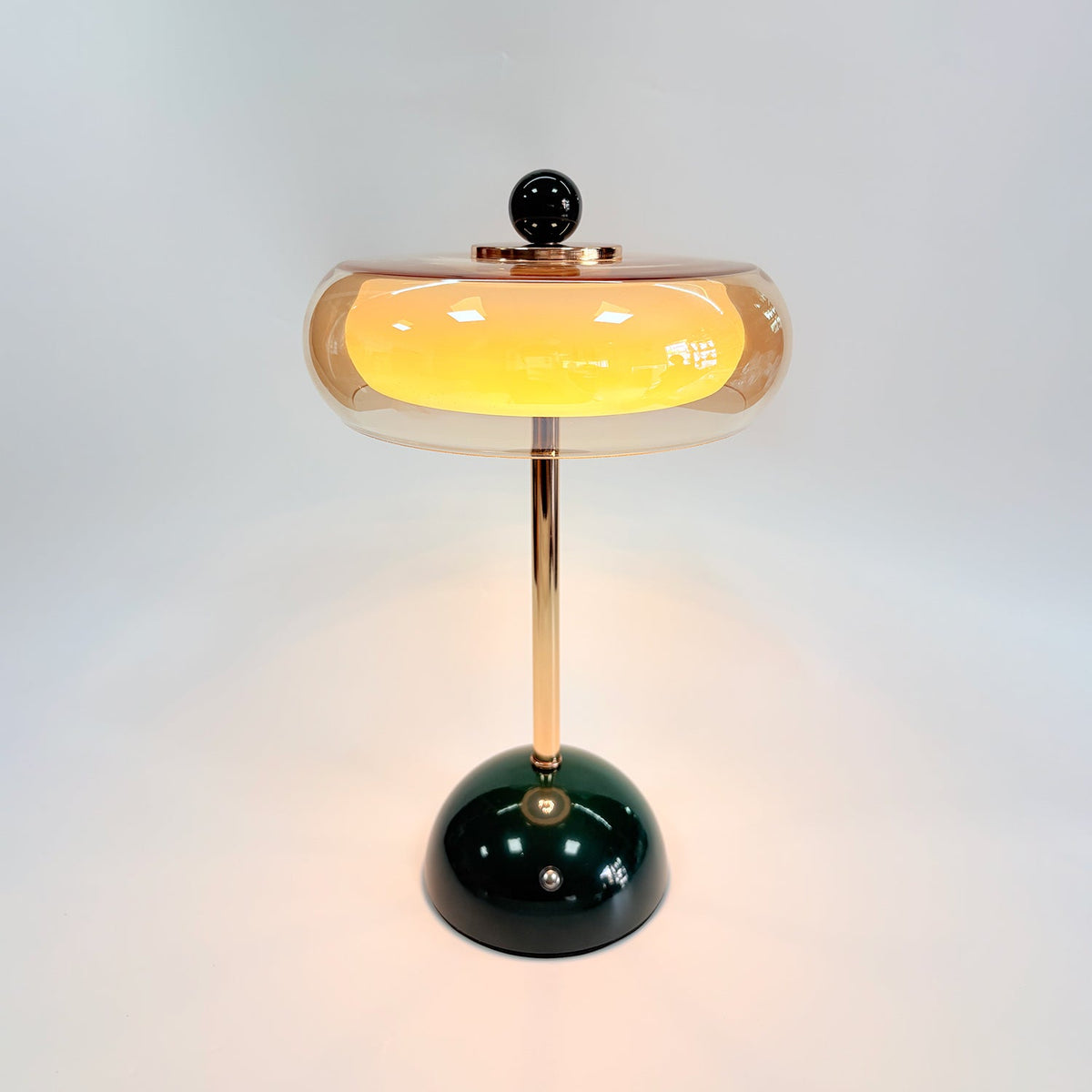Lampe de table Calvento en verre Art déco