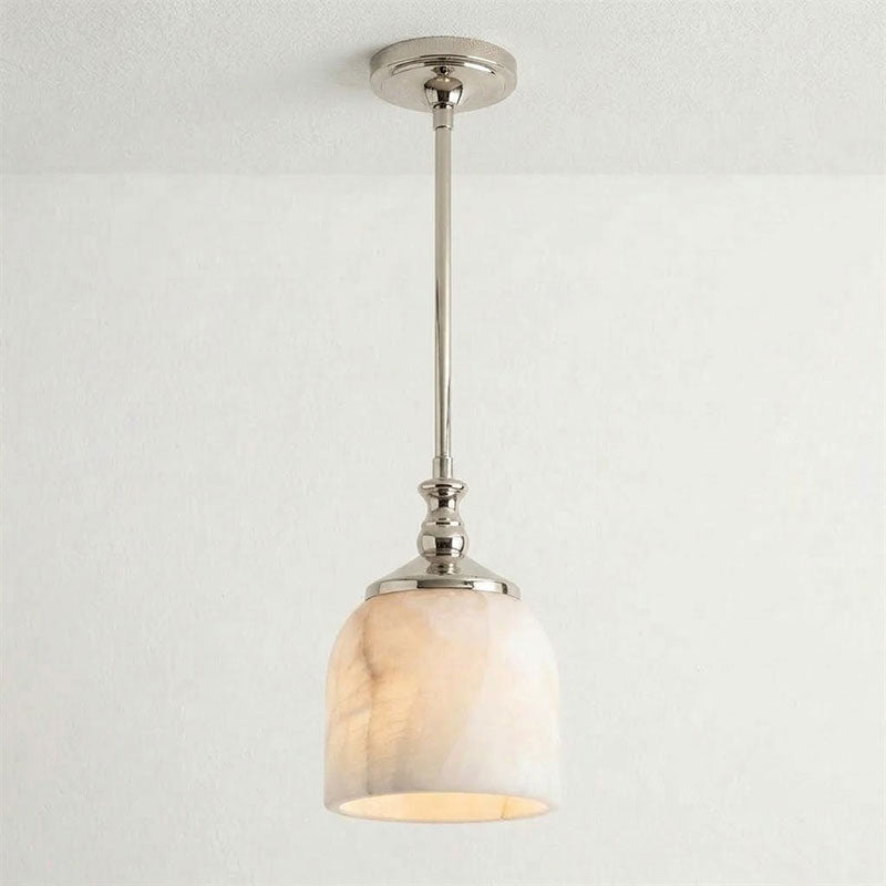 Suspension cloche en albâtre