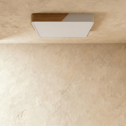 Rosvella Luminaire de plafond scandinave en bois