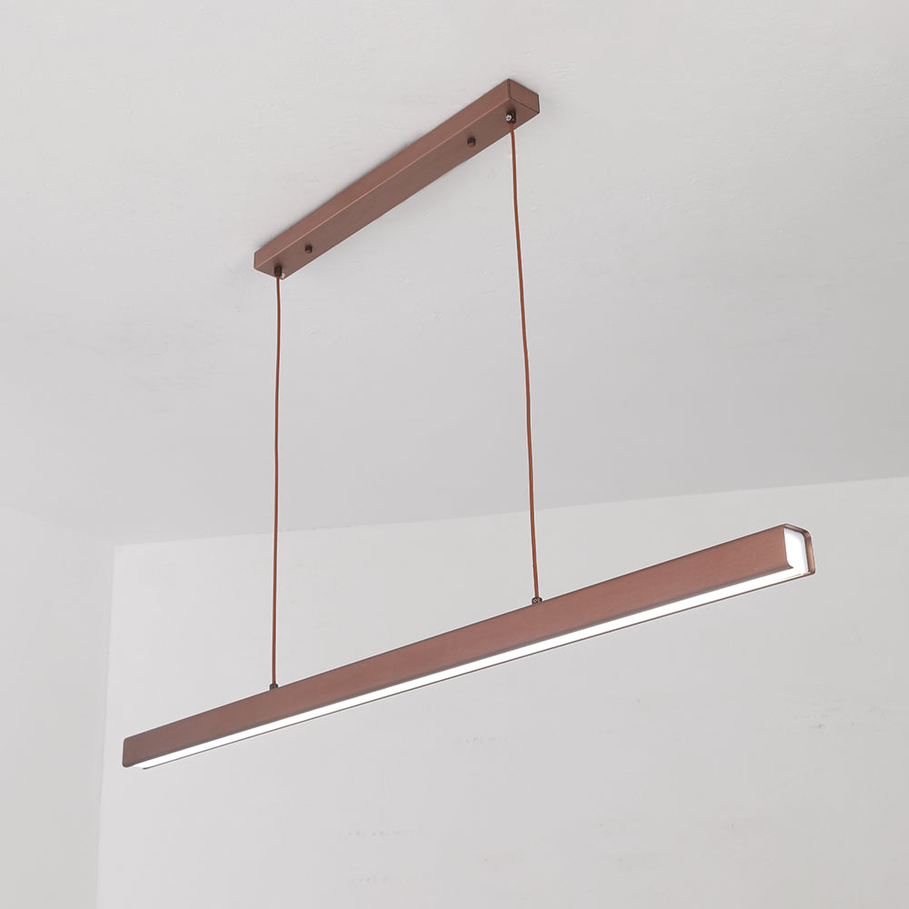 Suspension linéaire minimaliste en métal Norvale