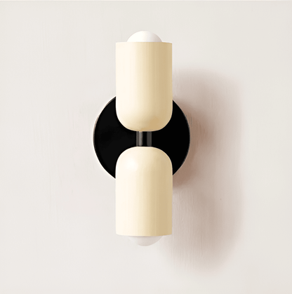 Applique murale capsule en fer de style Bauhaus Miravel