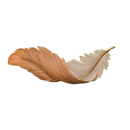 Applique murale LED Plume sculptée