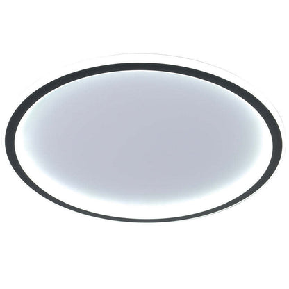 Plafonnier LED rond en acrylique affleurant