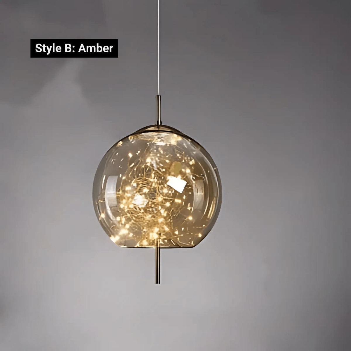 Suspension en verre Starlight
