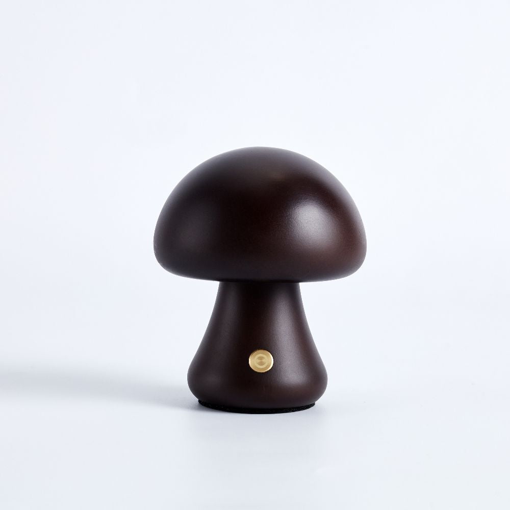 Lampe de table en bois scandinave Fungara