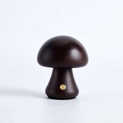 Lampe de table en bois scandinave Fungara