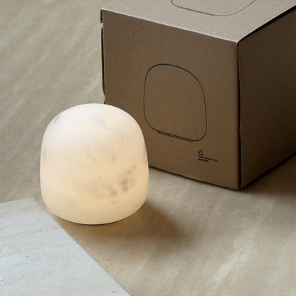 Lampe de table minimaliste en albâtre Alvane