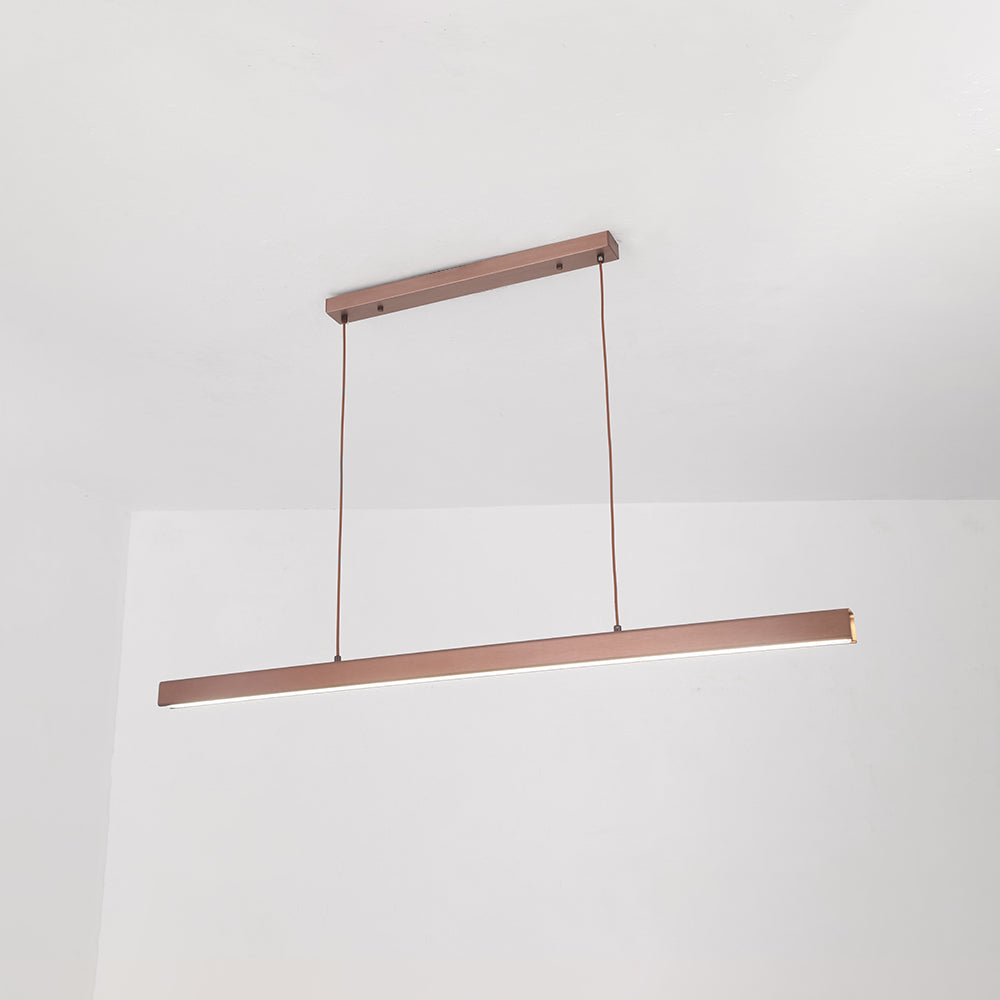 Suspension linéaire minimaliste en métal Norvale