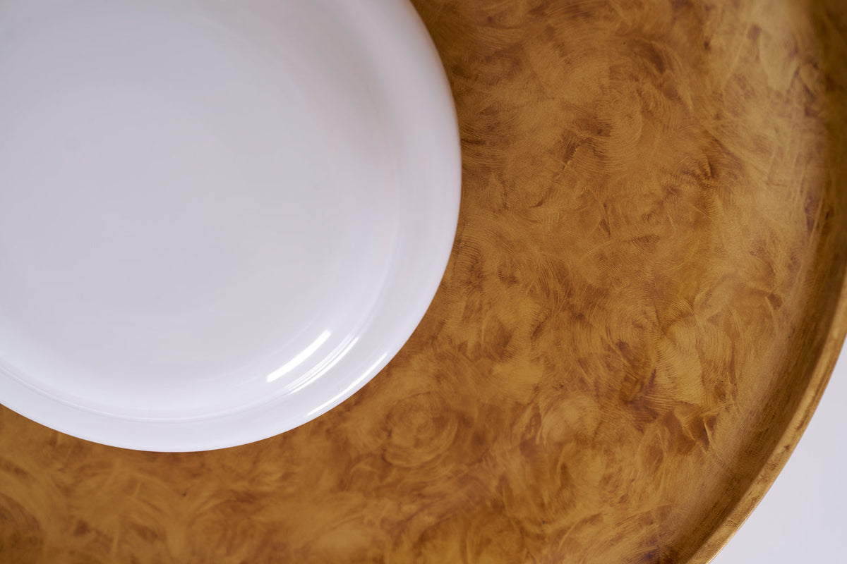 Plafonnier rond extra-large affleurant