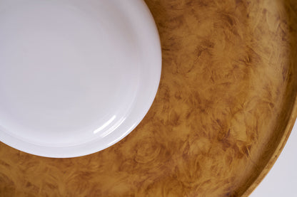 Plafonnier rond extra-large affleurant