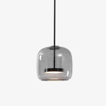 Suspension en verre soufflé moderne Glavira