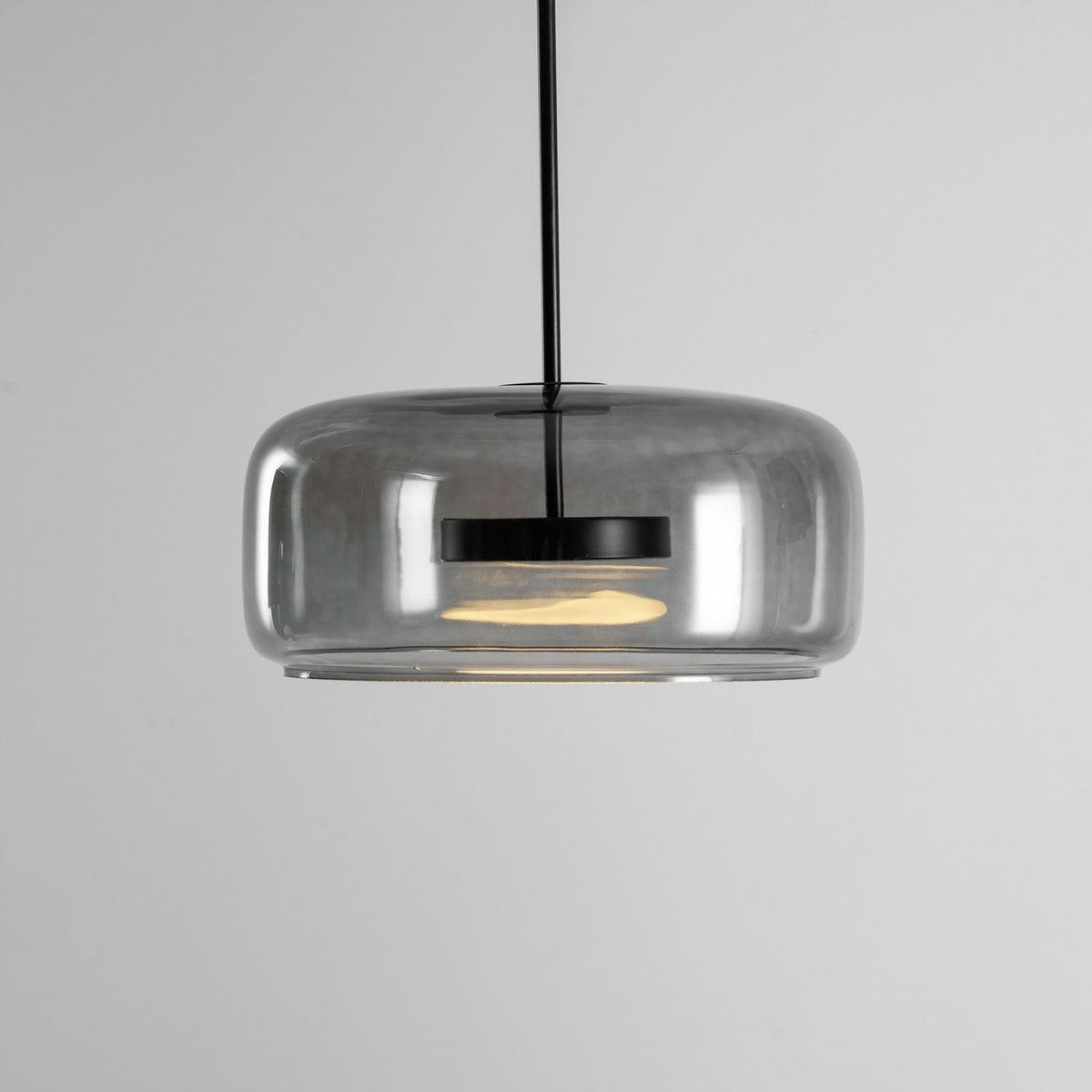 Suspension en verre soufflé moderne Glavira