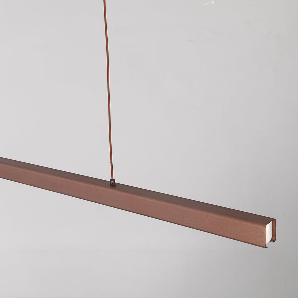 Suspension linéaire minimaliste en métal Norvale