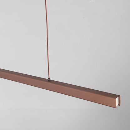 Suspension linéaire minimaliste en métal Norvale
