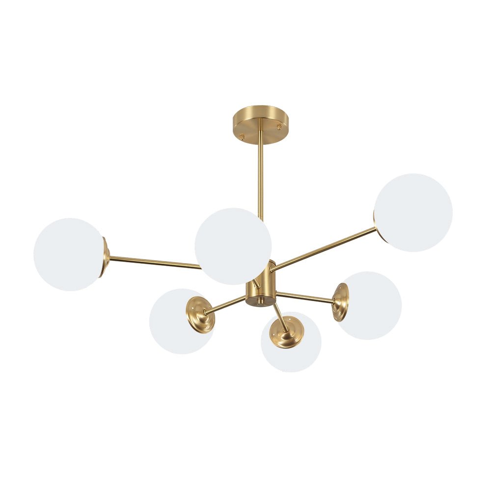 Lustre sphérique Spunik en opale