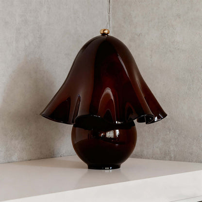 Lampe de table bohème en céramique Halcyra