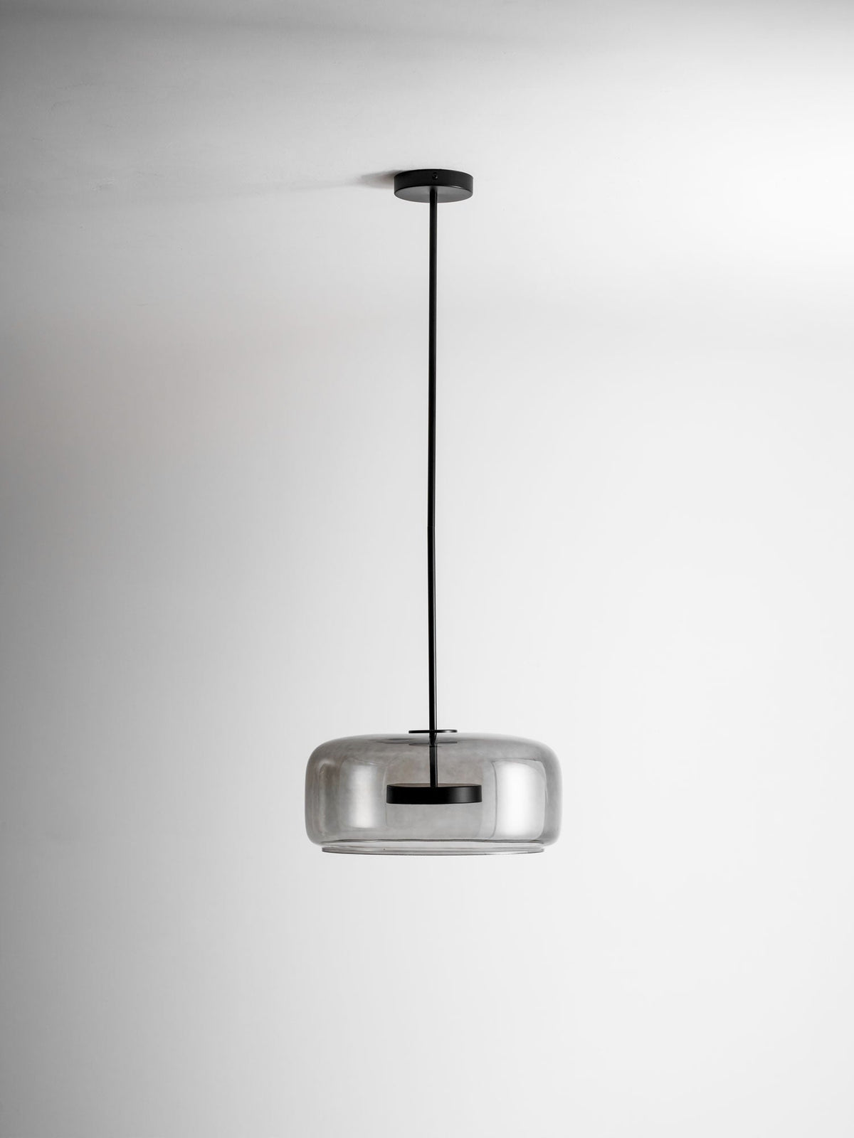 Suspension en verre soufflé moderne Glavira