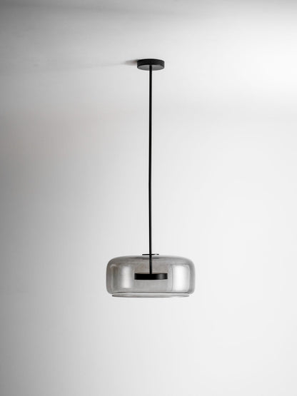 Suspension en verre soufflé moderne Glavira