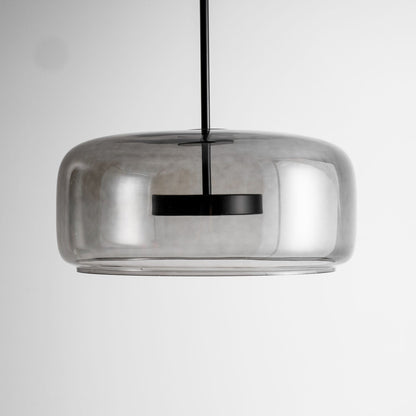 Suspension en verre soufflé moderne Glavira