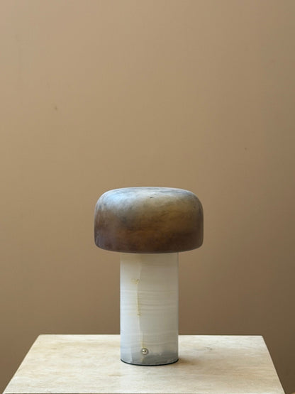 Lampe de table Wabi-Sabi en travertin Brenvale