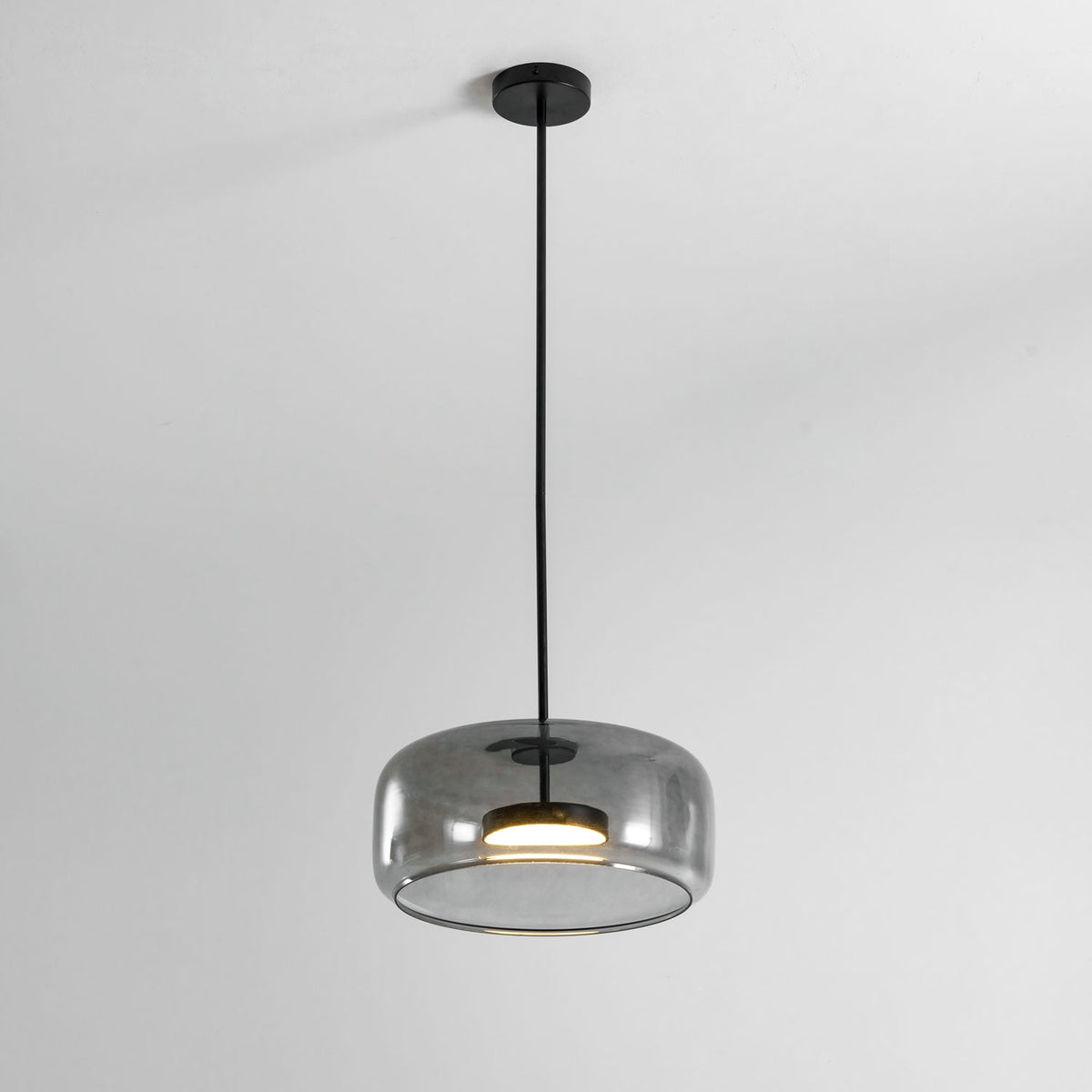 Suspension en verre soufflé moderne Glavira