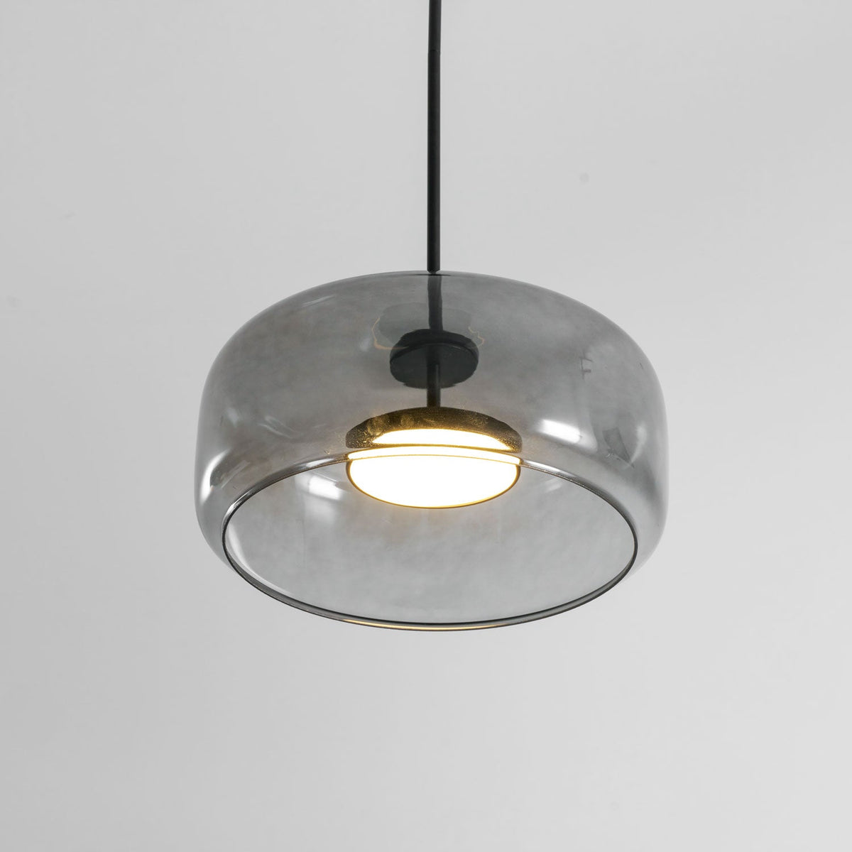 Suspension en verre soufflé moderne Glavira